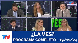 ¿LA VES I Programa Completo  191124 [upl. by Gawlas]