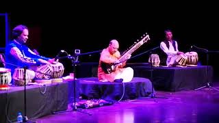 Teen Taal Solo Tabla Ustad Bashir Khan and Ustad Shahbaz Hussain [upl. by Aikas]