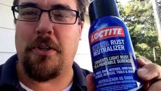 Loctite Extend Rust Neutralizer Review [upl. by Trinl83]