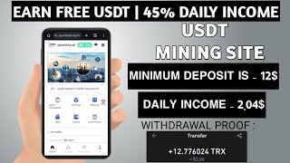 Usdt Earning Site  Earn Free Usdt  Best Usdt Investment site  New Usdt Mining  Usdt Earning [upl. by Dreddy351]