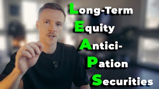 How to Trade LEAPS Leverage your future [upl. by Darees100]