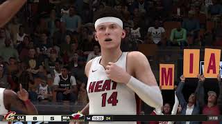 NBA 2K25 Next Gen  Cleveland Cavaliers vs Miami Heat [upl. by Winters20]