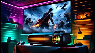 Viewsonic PX701 4K 4K Ultra HD Gaming Projector Lumens 240HZ Review [upl. by Ynamrej]