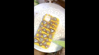 Customize Your Phone Case with Cream Glue Decoden DIY [upl. by Airdnax]