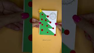 DIY CARTÃO DE NATAL 🎨 diy christmas facavocemesmo natal feliznatal [upl. by Iba844]