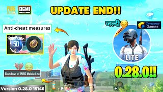 😱Pubg Lite 0280😳 New Update Problem Fix 2024  Pubg Lite 0280 Old Back Update 2024 🔥 [upl. by Rambow]