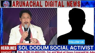 Social activist Sol Dodum has raised his voice against corruption in the MGNREGA scheme [upl. by Aidualk]