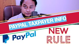 PayPal Taxpayer Info 2022  How to Confirm Tax Id in Paypal Bangla [upl. by Sheedy]