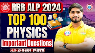 RRB ALP Paper Solution  RRB ALP Exam Analysis  RRB ALP 2024 TOP 100 Questions by Dharmendra Sir [upl. by Amairam880]