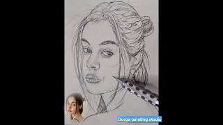 The Loomis Method Human Face Drawing shorts humanface art youtubeshorts drawing portrait [upl. by Katzir]