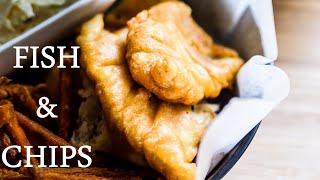 Haddock Fish And Chips Recipe Super Crispy  5Step Recipe For Fish And Chips With Haddock [upl. by Noemis]