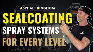 The Asphalt Kingdom Sealcoating Equipment Tour [upl. by Nonna]