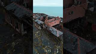 Birnbeck pier weston Supermare travel drone dronevideo dji [upl. by Augustin]