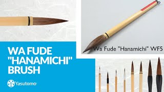 Discover the Wa Fude quotHanamichiquot Brush [upl. by Germain92]