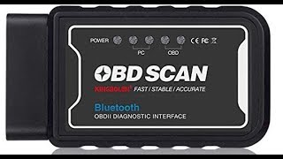 KINGBOLEN Bluetooth OBD2 Scanner Review and Demo [upl. by Dougherty]