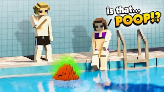 Pooping In The Pool  Sourcefed Podcast [upl. by Berry]