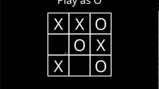 Noughts and Crosses Algorithm Tictactoe [upl. by Bert492]