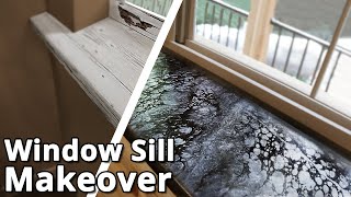 Quick amp Easy Waterproof Windowsills  Stone Coat Epoxy [upl. by Ed180]