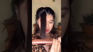 omg 😦Hair curling hack😵‍💫try kiya💁🏻youtubeshorts viralvideo shorthairstyle hair ytshots [upl. by Odeen605]