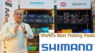 Shimano Reels Collection at HILLS 2 OCEANS  Worlds Best Fishing Reels [upl. by Grae284]