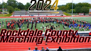 Rockdale County Marching Exhibition 2024 💥FULL VIDEO💥 [upl. by Hokanson]