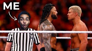 I Became a WWE Referee [upl. by Rasla719]