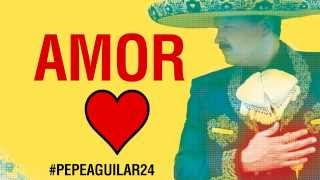 Pepe Aguilar  quotLástima Que Seas Ajenaquot  video de letras  canal oficial [upl. by Ibrik]