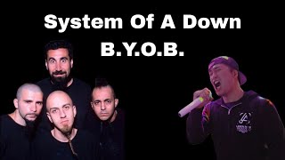 BYOB  System Of A Down karaoke cover [upl. by Einatsed]