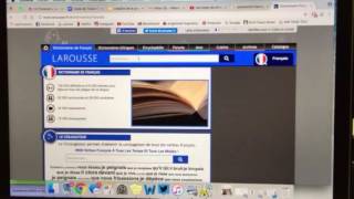 Tutoriel dictionnaire Larousse [upl. by Adnahsar]