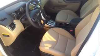 New Elantra Sedan Interior Walkaround Quality and Features [upl. by Herrah]