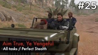 【MGSVTPP】Episode 25  Aim True Ye Vengeful S RankAll TasksPerfect Stealth [upl. by Annahsad]