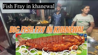 Famous Fish Fry From Street Food In Khanewal  Amazing Fried Fish Skill  Spicy Fish Fry Recipe 2025 [upl. by Ydaf]