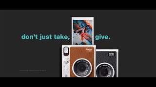 INSTAX mini Evo Brown  100 ways to express your creativity [upl. by Teodorico]