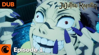 JUJUTSU KAISEN Episode 1 English Dub  Ryomen Sukuna [upl. by Amocat]