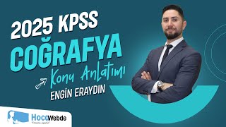 33 KPSS 2025 COĞRAFYA ENGİN ERAYDIN TÜRKİYEDE DOĞAL AFETLER VE ÇEVRE KORUMA 2 [upl. by Edmon]