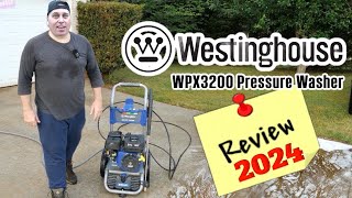 Reviewing the Westinghouse WPX3200 Gas Pressure Washer from Amazon Plus Demo [upl. by Ulyram]