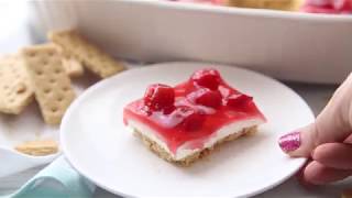 How to Make No Bake Cherry Cheesecake [upl. by Phelia]