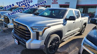 2024 Toyota Tundra Limited Vs Limited Nightshade [upl. by Izy]