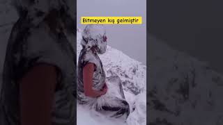 Memlekete Bitmeyen Kış Gelmiştir keşfet travel snow kış öneçıkar tutorial shorts [upl. by Cheffetz]