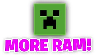 How To Allocate More RAM to Minecraft Java Edition in 2024 121 [upl. by Friedrick]