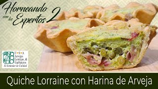 Quiche Lorraine con Harina de Arveja [upl. by Vyse844]