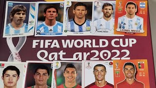 Unboxing 6 paquetes de 5 mundiales  Review de 4 Jugadores que jugarán su 5⁰ mundial en Qatar 2022🙌🏻 [upl. by Magner]