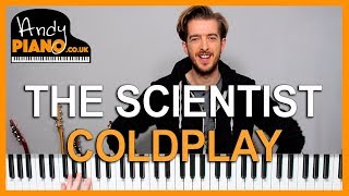 Coldplay  The Scientist  ACCURATE Piano Tutorial [upl. by Nayar]