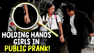 Holding Hands Prank Sa Mga Babae😍 SINO Ba Naman Di KIKILIGIN🤣 [upl. by Peppard]