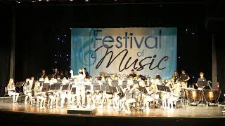 6th Grade Beginner Band  Carowinds Festival of Music 2022 [upl. by Askwith22]