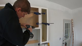 How to install kitchen cabinets  Can you do it yourself [upl. by Einot]