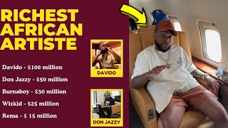 Davido beat Wizkid Become the Richest African Artist with NW 100 Million as Elder attack Wizkid [upl. by Acnoib]