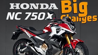 FIRST LOOK 🥳 OF HONDA NC750X 2025 A BIG CHANGE 🤯 honda [upl. by Cykana234]