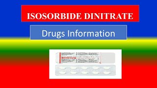 Isosorbide dinitrate tablet uses side effect Precautions and Dose [upl. by Herta]