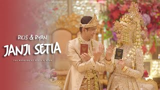 JANJI SETIA  RIA RICIS amp RYAN Official Music Video [upl. by Buyers781]